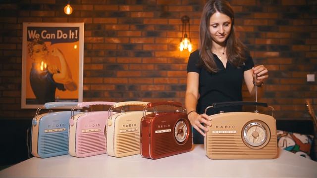 Electronic star - OneConcept retro rádio NR-12-CR смотреть онлайн