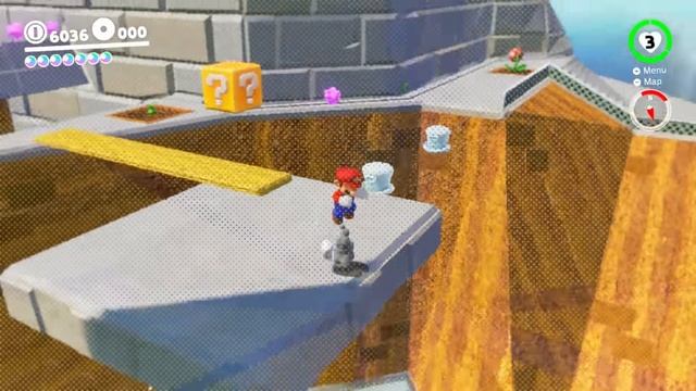 THROWBACK GALAXY In Super Mario Odyssey