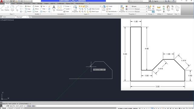 Drawing with Polar Tracking in AutoCAD смотреть онлайн