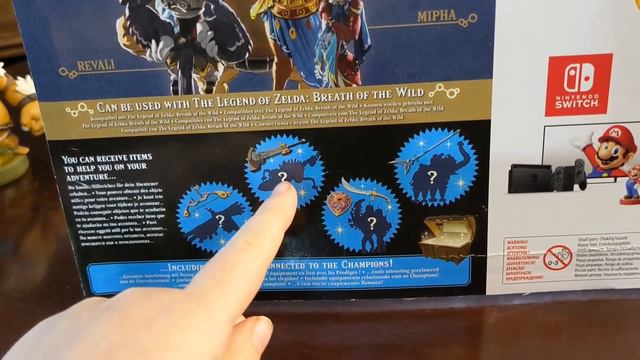 Unboxing The Champions Packs Amiibo - Breath Of The Wild