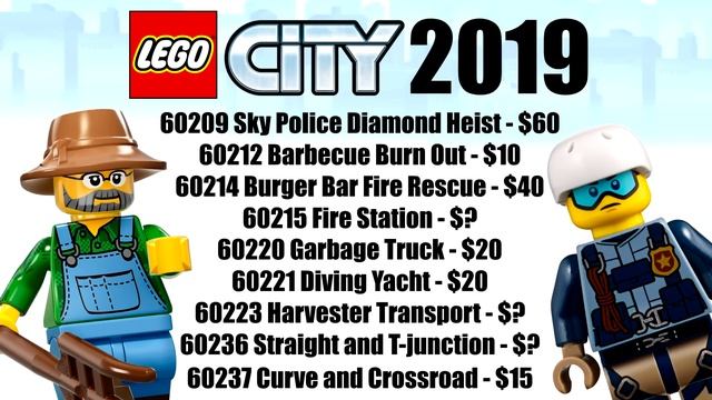 LEGO City 2019 - You won't BELIEVE the new Police subtheme! смотреть онлайн