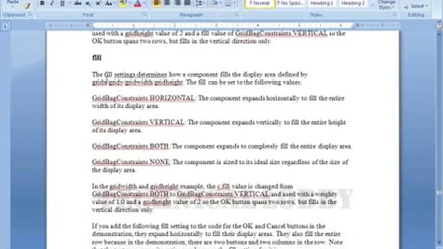 Java awt GridBagLayout, Dialog box, Menu, FileDialogs Part 1 смотреть онлайн