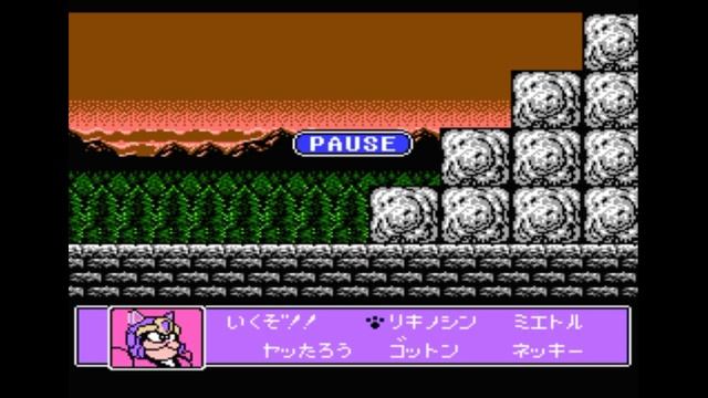 Dendy (Famicom,Nintendo,Nes) 8-bit Ninja Cat Round 4