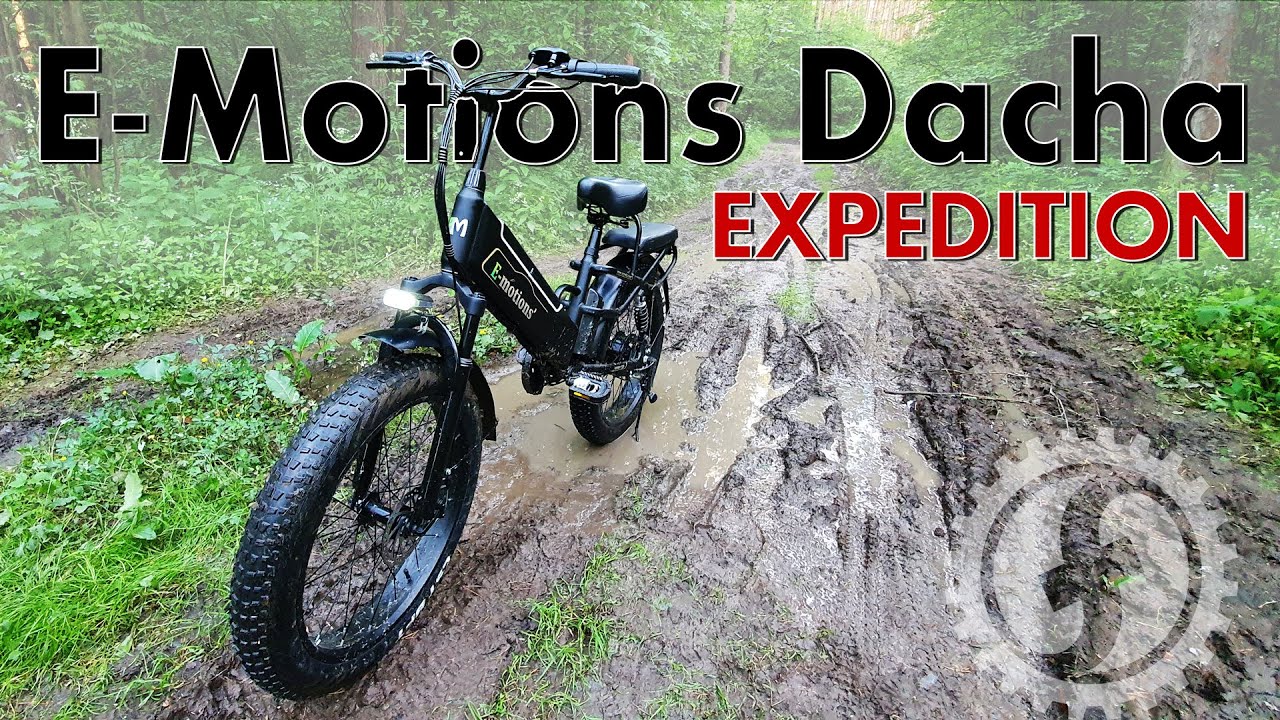 Электрофэтбайк E-motions Dacha (Дача) Expedition 500W 48V 13.6Ah смотреть онлайн