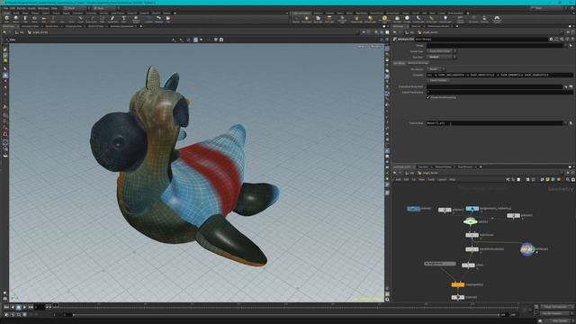 Houdini Foundations 03 Tutorial: Part IV: Color the Points Using a Texture смотреть онлайн