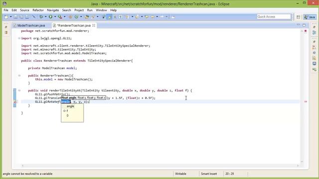 [1.6.4] Minecraft Forge Modding Tutorials! - Custom Rendered Block :: Part 4! смотреть онлайн
