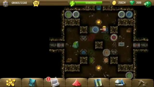 Grendel's cave - Stones combination #2 - Diggy's Adventure смотреть онлайн