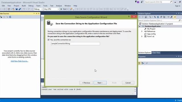 05 Connect to Database Dataset Data Source Show Data In Form In Visual Studio смотреть онлайн