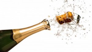 Укупорка бутылок шампанского