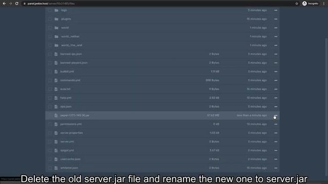 How to install a Custom Server Jar on your Minecraft Server смотреть онлайн