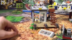 Обзор конструктора Lego 60069, Полицейский участок Болотная полиция, Lego city (2015)