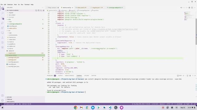 Implementing Code Coverage in Angular смотреть онлайн