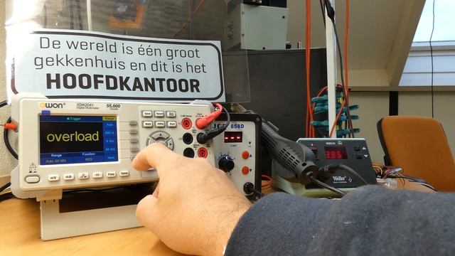 Nieuwe true-rms tafelmultimeter (Owon 2041) смотреть онлайн