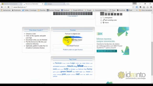 Cómo crear y colocar un favicon en Wordpress смотреть онлайн