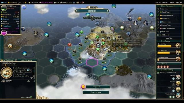 Civilization 5 - Ep. 14 - Community Patch Project as Byzantium - Let's Play - Gameplay смотреть онлайн