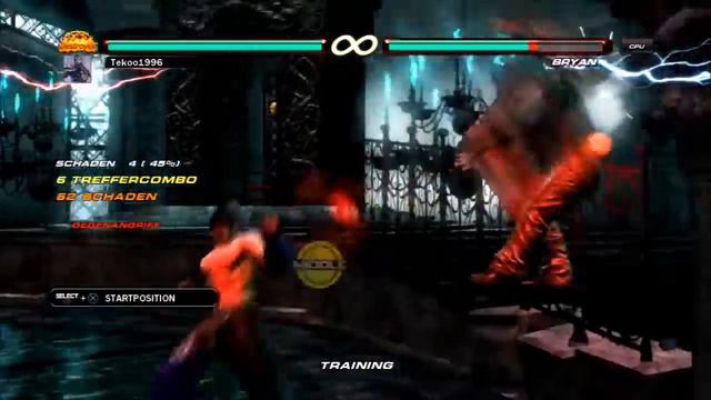 Tekken 6 - Jin Kazama combo смотреть онлайн