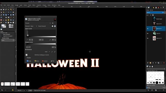 Gimp - Adjusting Levels смотреть онлайн