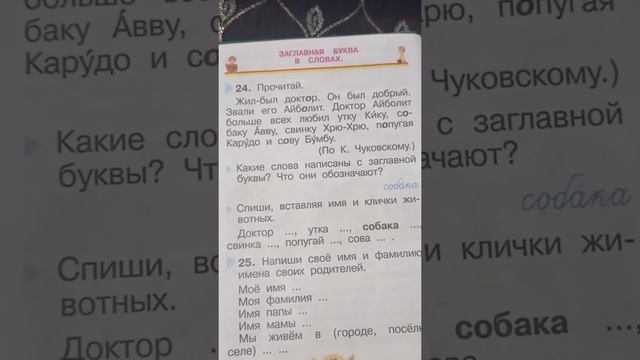 Русский язык. Заглавная буква в словах. смотреть онлайн