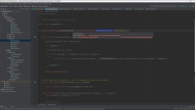 Cucumber Utilities to support multiple DataTable rows in Selenium framework development смотреть онлайн