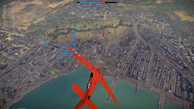 War Thunder M4A3E2 (76)W, M41A1 and FW 190-8 on Port Novorossiysk | 05war смотреть онлайн