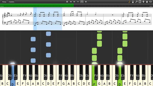 Al Bano & Romina Power - Felicita - Piano tutorial and cover (Sheets + MIDI) смотреть онлайн