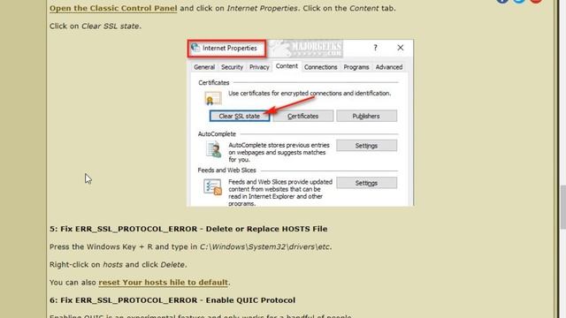 How to Fix ERR SSL PROTOCOL ERROR смотреть онлайн