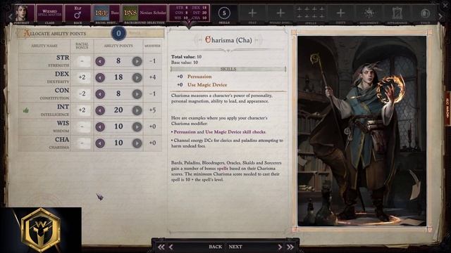 Pathfinder: WotR - Spell Master Wizard Starting Build - Beginner's Guide [2021] [1080p HD] [PC] смотреть онлайн