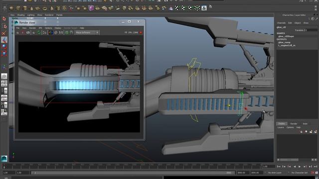 Maya - Single Shading Switch Utility Node смотреть онлайн