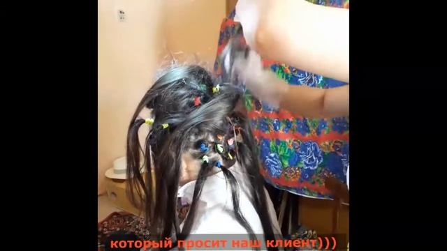 Красим пряди на красный. Мелирование легко дома. Покраска отдельных прядей смотреть онлайн