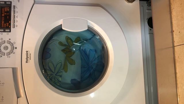 1st Video! Hotpoint Ariston BWMD 742 Pillows Wash (no Centrifuge)(CHECK DESCRIPTION)
