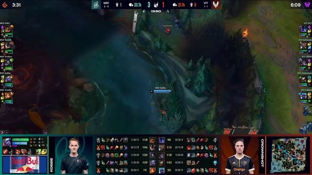 MSF vs VIT | Неделя 1 День 3 | 2021 LEC Летний сплит | Misfits Gaming vs Team Vitality смотреть онлайн