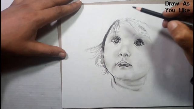 THE LITTLE ANGEL . . . . Sketch by Sandy.. смотреть онлайн