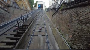 Загребский фуникулёр@ самая короткая железная дорога