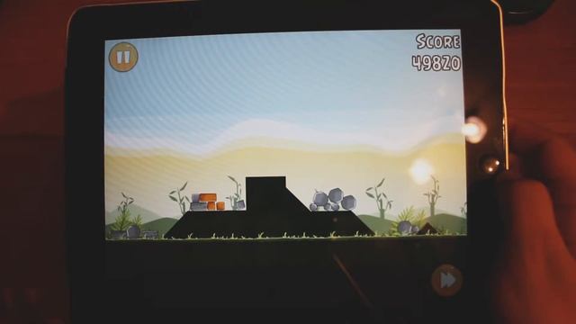 Angry Birds HD on iPad (1 gen.) смотреть онлайн