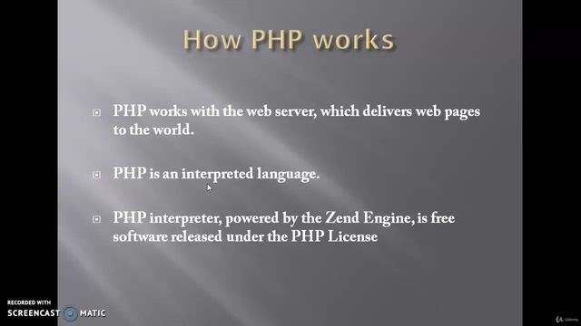 PHP introduction смотреть онлайн