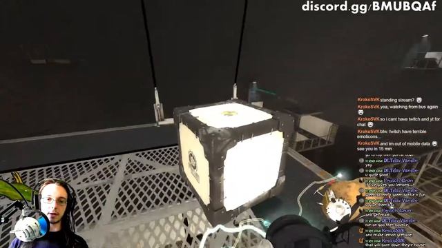 Puzzle Adventures with Potato GLaDOS - Portal 2 Chapter 6 the Fall - Portal 2 live stream смотреть онлайн