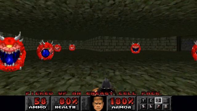 Doom PSX TC - Level 55 - Fortress Of Mystery смотреть онлайн