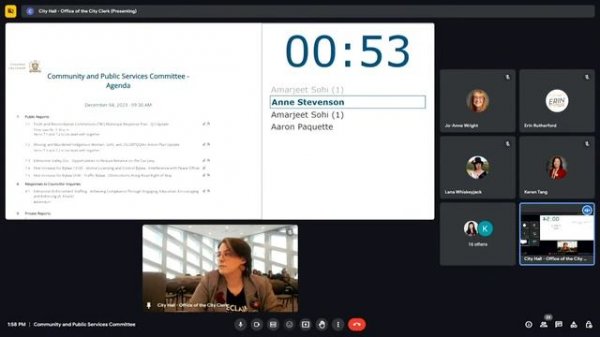 December 04, 2023 - Community and Public Services Committee