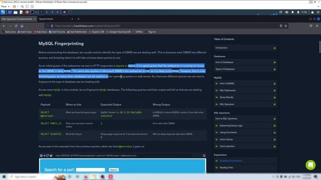 SQL Injection Fundamentals смотреть онлайн