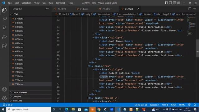Advanced Bootstrap 5 Training Part 8 | By Teja Live Tracks call @9391562820 смотреть онлайн