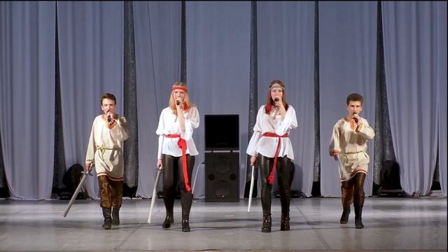 Квартет "Народный" вокальный эстрадный ансамбль "Час Пик"_Русь_г.о.Пушкинский МО смотреть онлайн