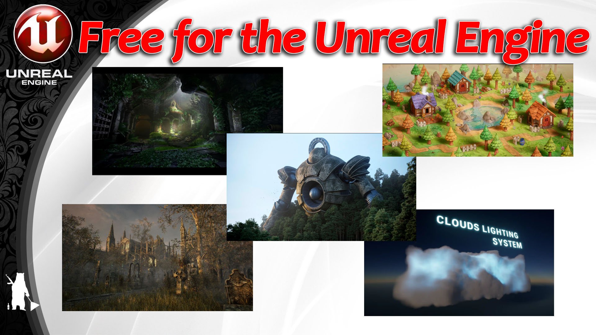 Free For The Unreal Engine (АПРЕЛЬ 2024)