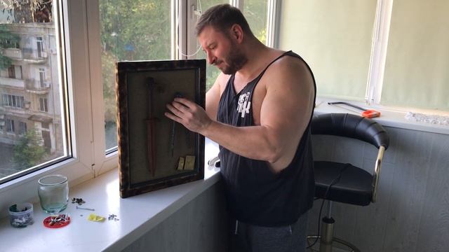 Делаем Панно из старинных вещей! смотреть онлайн