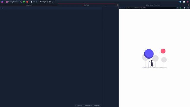 Loading Screen for First-Time Visitors (Vanilla Javascript Project) смотреть онлайн