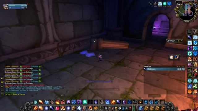 WoW Classic DME Jump Run Mage Solo 13:00 смотреть онлайн