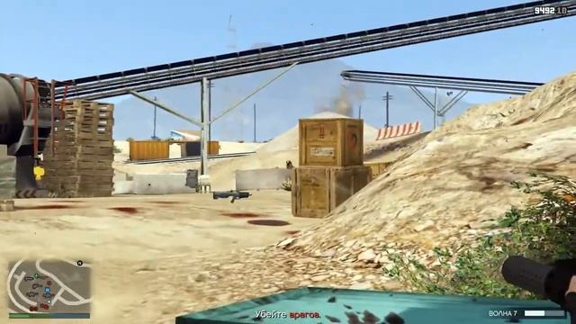 One girl vs 10 waves of survival stone quarry смотреть онлайн