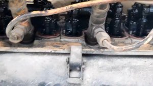 Как неправильно ми отрегулировали клапана, но трактор Т-40 працює