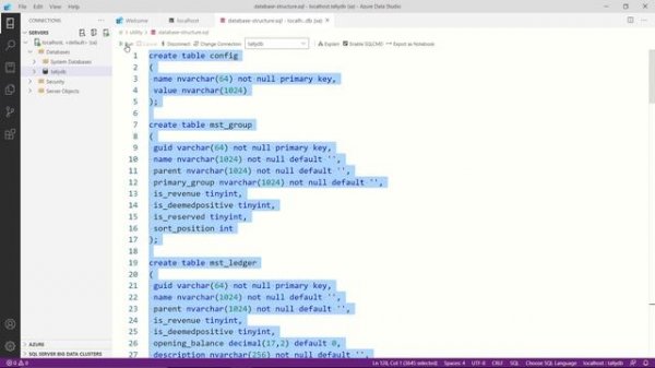 Tally to SQL Server data transfer: Tutorial