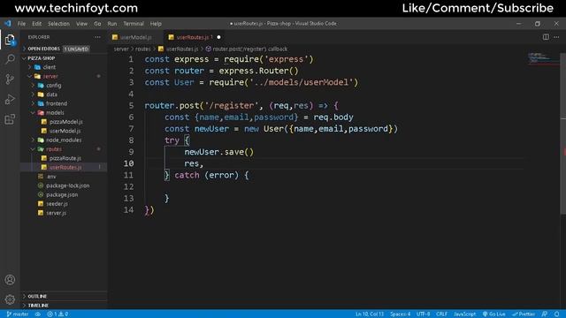 #24 Creating User Model And Route Also Testing | Mern Project Tutorials(Hindi/Urdu) смотреть онлайн