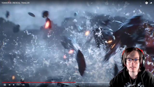 The BEST LOOKING Fighting Game! - Tekken 8 Trailer Reaction смотреть онлайн
